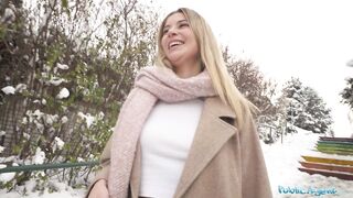 Public Agent Glamorous Spanish teen public pick up large shlong pounds small Latin chick snatch multiple orgasms