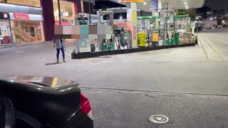 Gas station attendant caught on camera having sex with gas station manager
