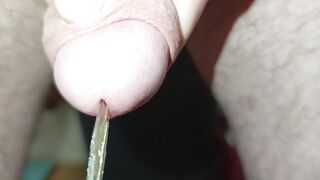 Additional close up of my pissing peehole! Urethra got so much pee flowing to your face! p.two