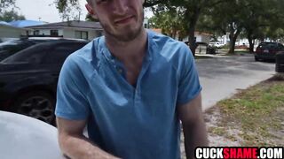 Cuck hubby sharing black wife to save cash - Cecilia Lion