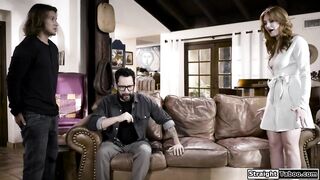 Lacey Lennon finds out her bf clothed her up as spitting image of his stepmom.Not for him but for his stepdad.U won't make no doubt of what this chab asked next