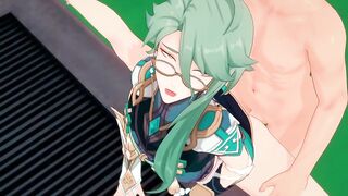 Mob x Baizhu - Genshin Impact (原神)