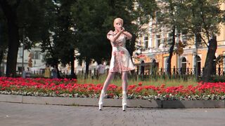 my walk around the town! - Lara Frost