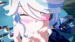 Genshin Impact Furina sex creampie