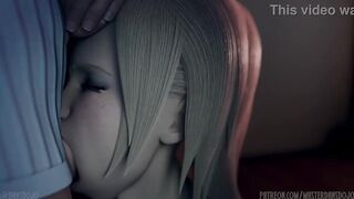 Dominant Dan Presents: Cute Golden-haired Gives The Roughest Sloppiest Animated Oral pleasure Ever - Realm Hearts