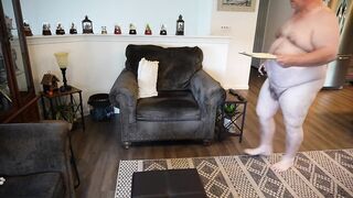 Handyman John Jerks Off Afresh