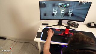 banged with a hunk behind his ally's back during the time that this guy was playing computer