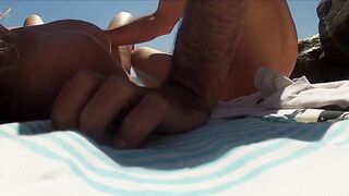 Baise en public à la plage