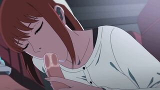 Chainsaw stud, Denji x Makima - Anime movie