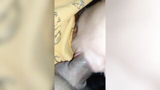 The most excellent blow job! Glamorous angel takes schlong down her mouth!