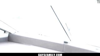 Stepson Getting Some Proper Boat Banging Session with Stepfather and Stepbro - Gaysfamily