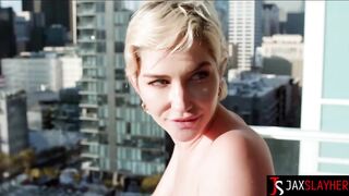 Breathtaking Hottie Skye Blue Enjoys Balcony Sex After Titjob