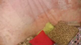 Breasty brunette hair in hose screwed with a sex toy