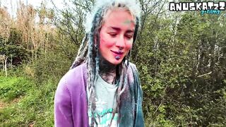 Public BJ Spunk flow to the Face Outdoors