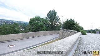 HUNT4K. See me screw a babe in front of her BF! The POV Pickup Compilation