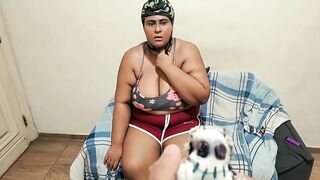 Voodoo - Thief tries to break into abode and gets a lesson from also much squirting