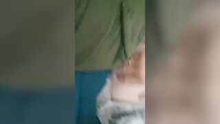 Lewd trans early morning sex with aged dude