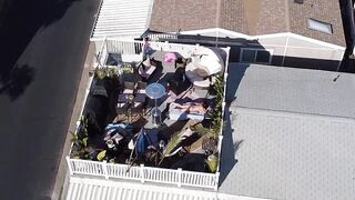 I Caught A Woman Sunbathing Exposed With My Drone!