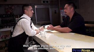 PETERFEVER Gracious Hiroya Barebacks Nobo Constricted Anal opening