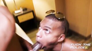 BBC Cop Screws and Breeds his Cop Partner