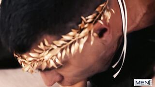 MALES - Caesar MrDeepVoice Proposes An Alliance With An Fuckfest And Multiple Immodest Cumshots