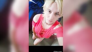 T-girl Jenna 4 LARGE RODS