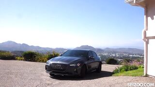 Breasty Leana Lovings Rides BBC Biggest Jock After Twat Licking