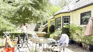 Actually close ally took me to the shower after this chab watered my garden