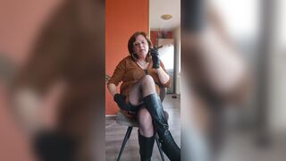 Little teasing whilst smokin' a cigar