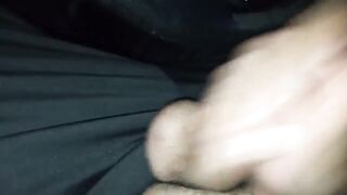 A very lascivious ally goes out in the car with me and begins jerking me off in a supermarket parking lot.