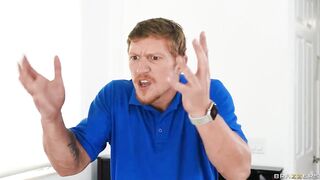 Curvy Wife Plus Tiny Cheater Equals Sexy & Mean 3some Nia Bleu, Sarai Minx Brazzers