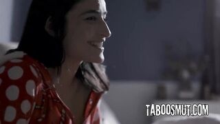 Sexy Brunette hair Teen Has a Crush For Her Fresh Step-Uncle