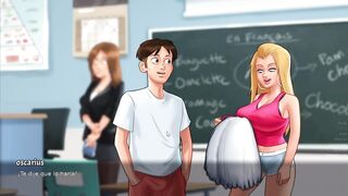 MY STEPMOM GETS ME MASTURBATING IN HER UNDERCLOTHES - Summertime Saga