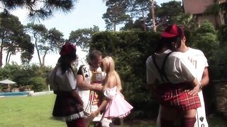 Garden Sex with Allies