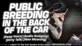 CUTE DATE AT THE DRIVE IN THEATER ENDS IN CREAMPIE - HUNK GROANING AUDIO