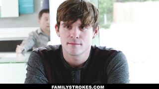 FamilyStokes- Sexually Excited Mother I'd Like To Fuck Aunt Sucks Off Nephew