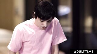 ADULT TIME - mother I'd like to fuck Pristine Edge Is Kept Up All Night By Stepson's Wish To Screw - SPANISH SUBTITLES