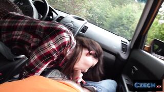 That babe gets super sexually excited after a HIGH SPEED POLICE FOLLOW - CzechXXX