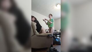 Heather Kane takes Noob for Creampie Ride!