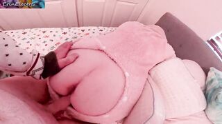 Stepbrother and stepsister playing around and having sex in advance of trick or treating