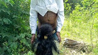 Step brother screwing in jungle