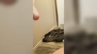 One woman, One toothbrush