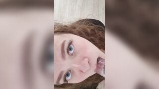 ROD JUNKIE - giving my sex-toy a oral-sex