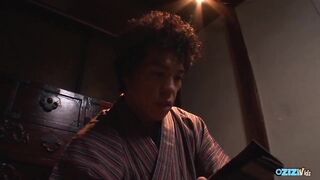 Whilst meditating, this guy saw a female with big boobs, leading to their ensuing raunchy meeting