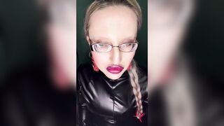 Kisses lips sissy ASMR cuck transformation