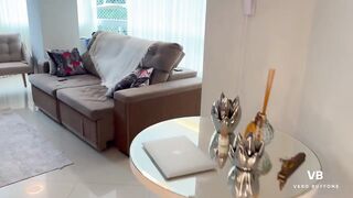 Large booty mother I'd like to fuck gets trapped in the washing machine