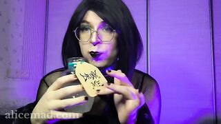 ASMR Insane Alice Gulp Me Bottle Amethyst