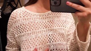 TRY ON HAUL PREVIOUS TO SCHOOL (YEP..MY BAZOOKAS ARE REAL!)