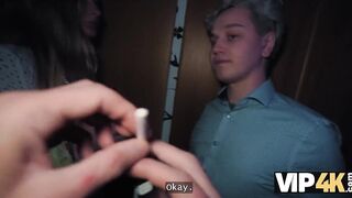 VIP4K. Large titty playgirl has a party affair