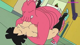 Zoidberg & Amy Classic Toon Clip